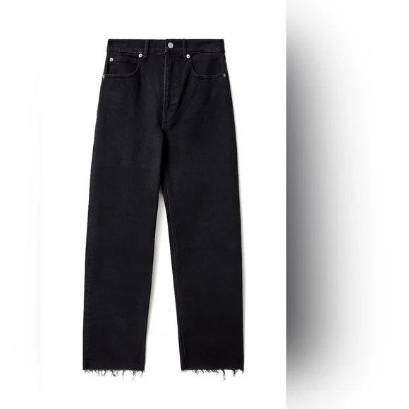 EVERLANE THE WAY HIGH JEAN IN COAL•Size 25 LONG•NWT - Picture 8 of 12